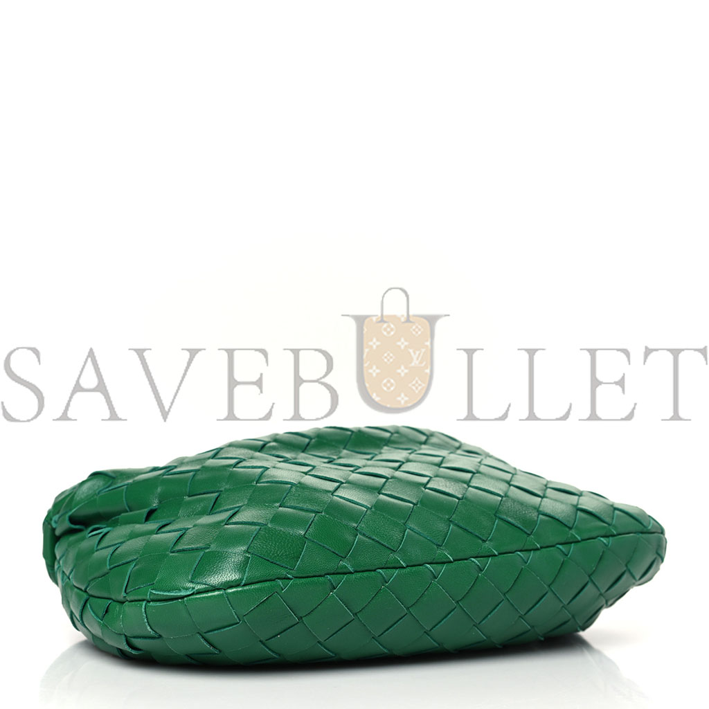 BOTTEGA VENETA NAPPA INTRECCIATO MINI JODIE RACING GREEN (25*14*8cm)